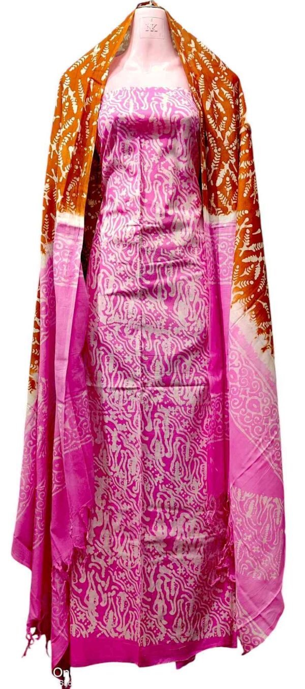 গরমের আরাম বাটিক থ্রি পিস! - Image 4