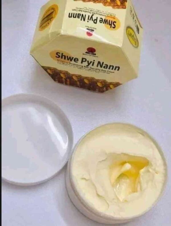 Shwe Pyi Nann Whitening Shimataung Bark Thanakha Body Cream - Image 2
