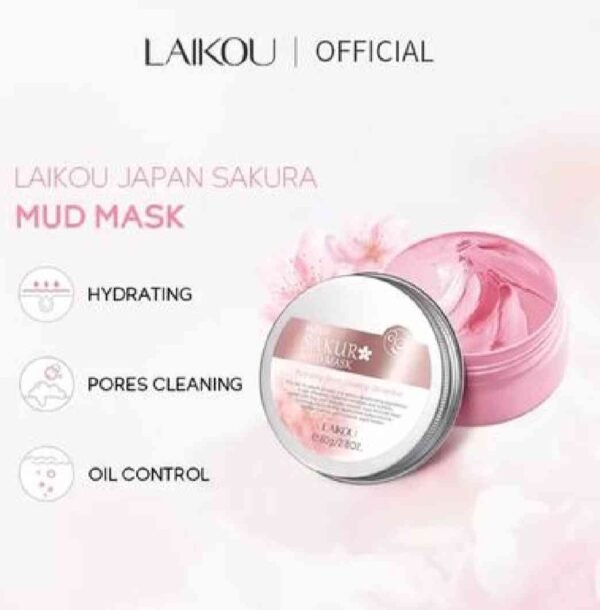 LAIKOU Sakura Mud Mask - Image 2