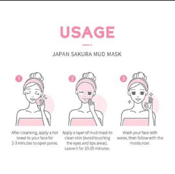 LAIKOU Sakura Mud Mask - Image 3